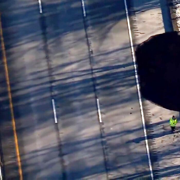 Sinkhole in New Jersey Keeps I-80 Closed After Section Collapses Into Abandoned Mine