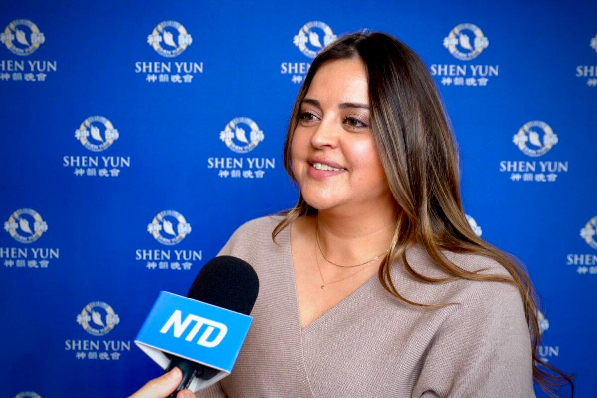 Danielle Roberts attended Shen Yun Performing Arts in San Jose on Dec. 3, 2024. (NTD)