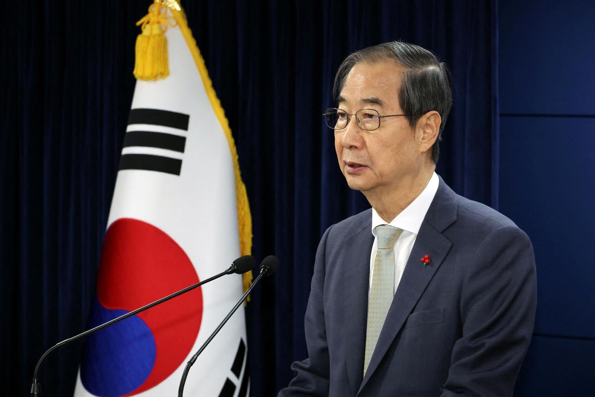 South Korea’s Acting President Moves to Reassure Allies After Yoon Impeachment