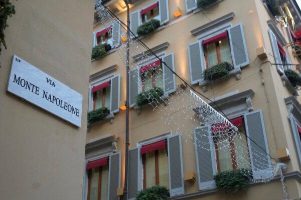 A view of Monte Napoleone street in Milan, Italy, on Dec. 12, 2024. (Antonio Calanni/AP Photo)