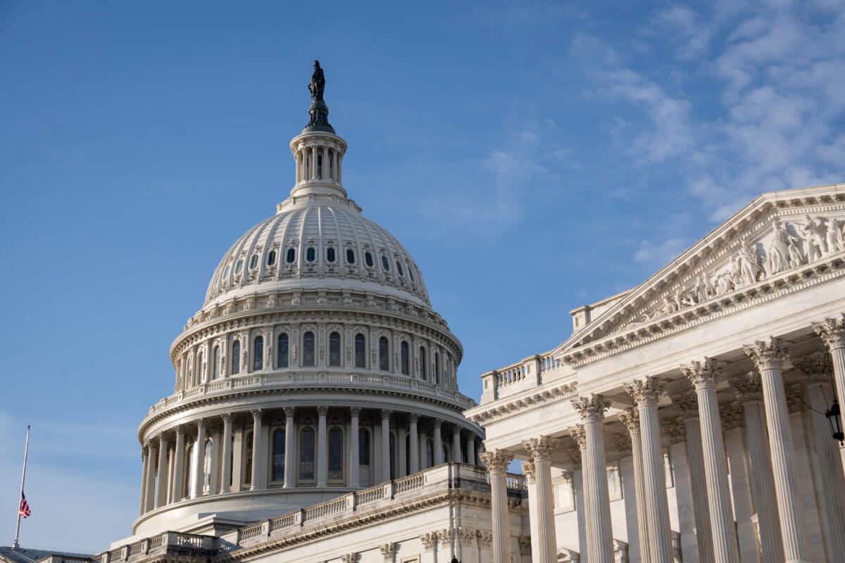 The U.S. Capitol building on the opening day of the 119th Congress in Washington on Jan. 3, 2025. (Madalina Vasiliu/The Epoch Times)