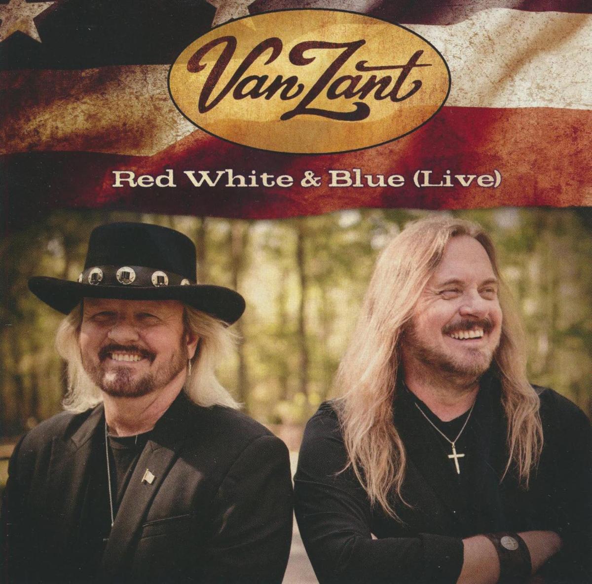 Cover of Van Zant's 2016 album "Red White & Blue (Live)." Internet Archive. (Public Domain)