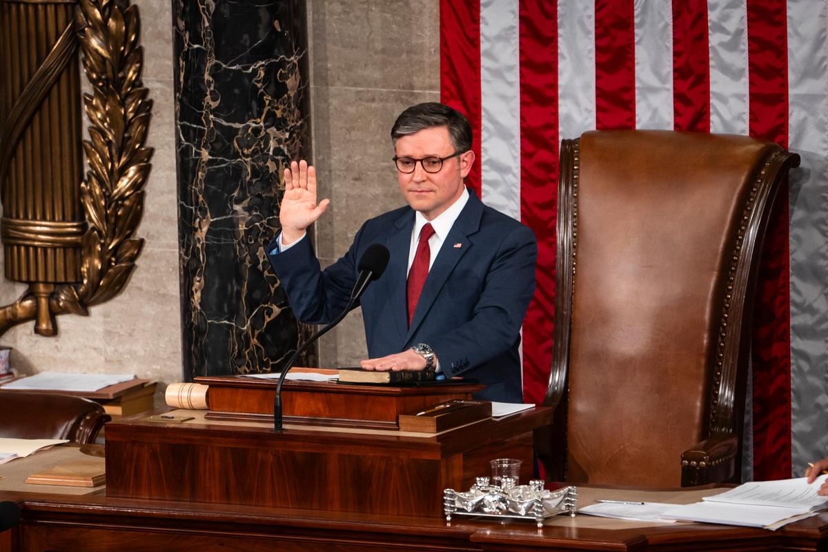 Johnson Reelected Speaker on 1st Ballot thumbnail