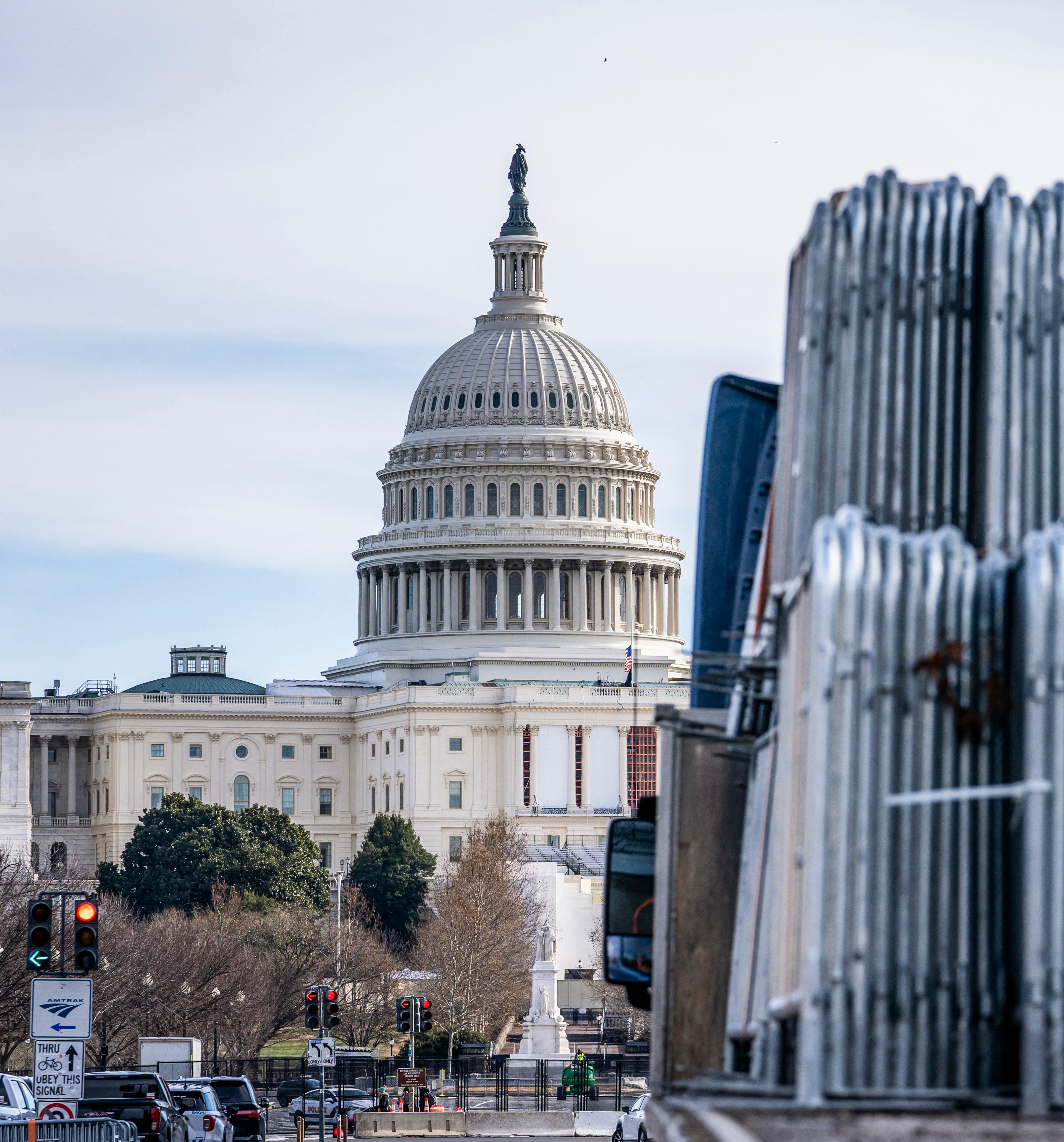 Day in Photos: Washington Ahead of Certification, Rally in South Korea, and Japan Calligraphy Contest