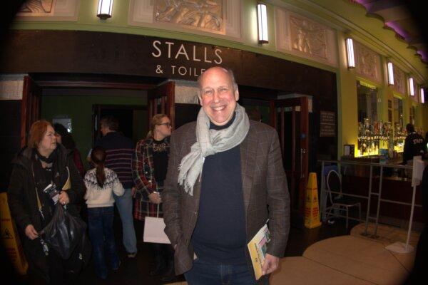 John Lange attends Shen Yun Performing Arts at Eventim Apollo in London on Jan. 12, 2025. (The Epoch Times)