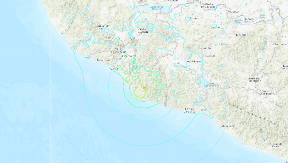 Magnitude 6.2 Earthquake Strikes Southwestern Mexico, Causing No Damage or Casualties