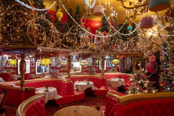 Madonna Inn goes big for the holidays. (Benjamin Myers/TNS)
