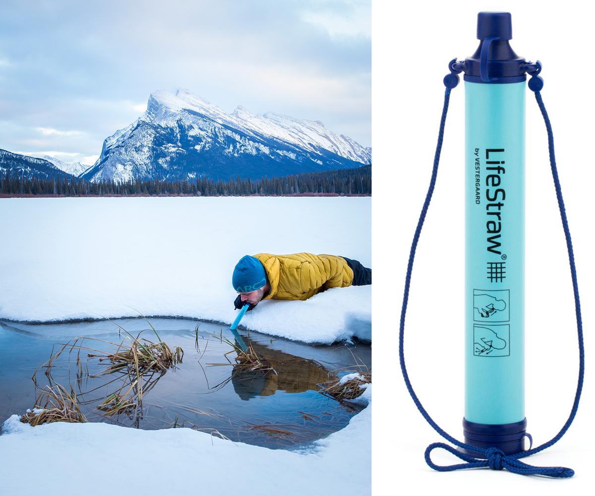 LifeStraw also makes compact, portable, and affordable straw water filters, but Kylene warns that they require significant suction to work, so they may be difficult for kids or the elderly to use. (Courtesy of LifeStraw)