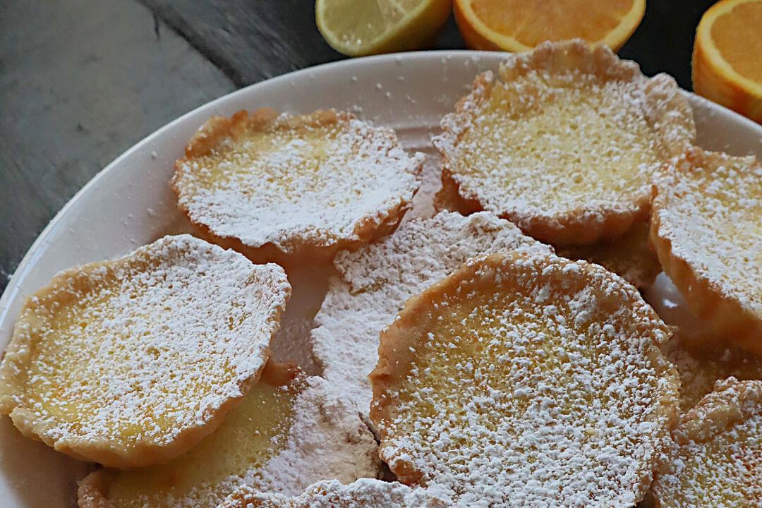 Citrus Tartlets Combine Tangy Lemon and Orange Bites in a Buttery Pastry