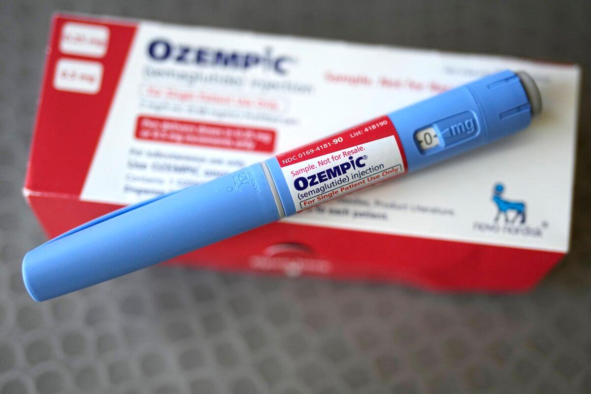 The injectable drug Ozempic in Houston on July 1, 2023. (David J. Phillip/AP Photo)