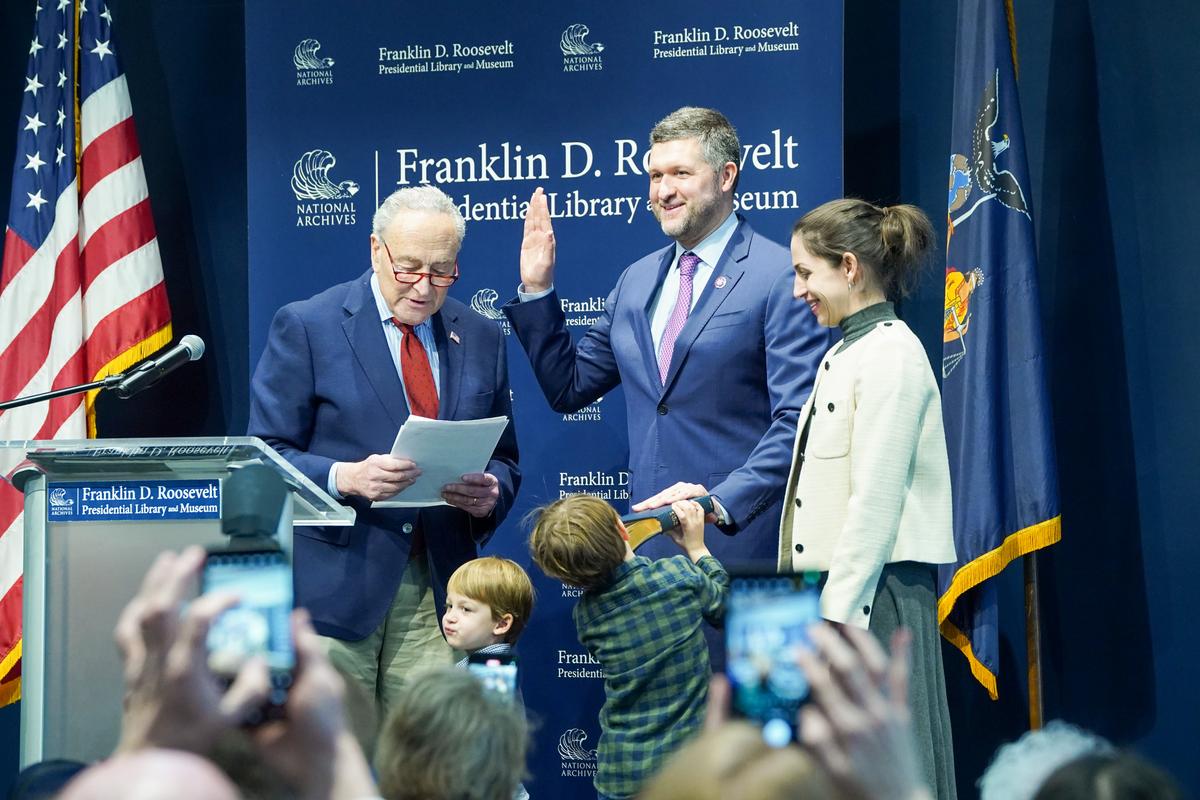 Rep. Ryan Vows to Tackle Affordability Issues at Swearing-In Ceremony