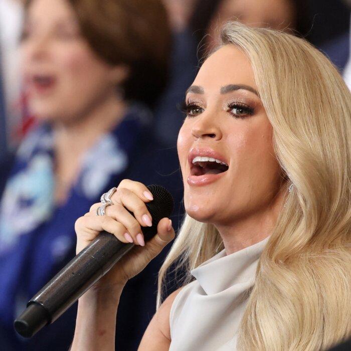 Carrie Underwood Saves Performance With Impromptu a Cappella Performance at Trump Inauguration