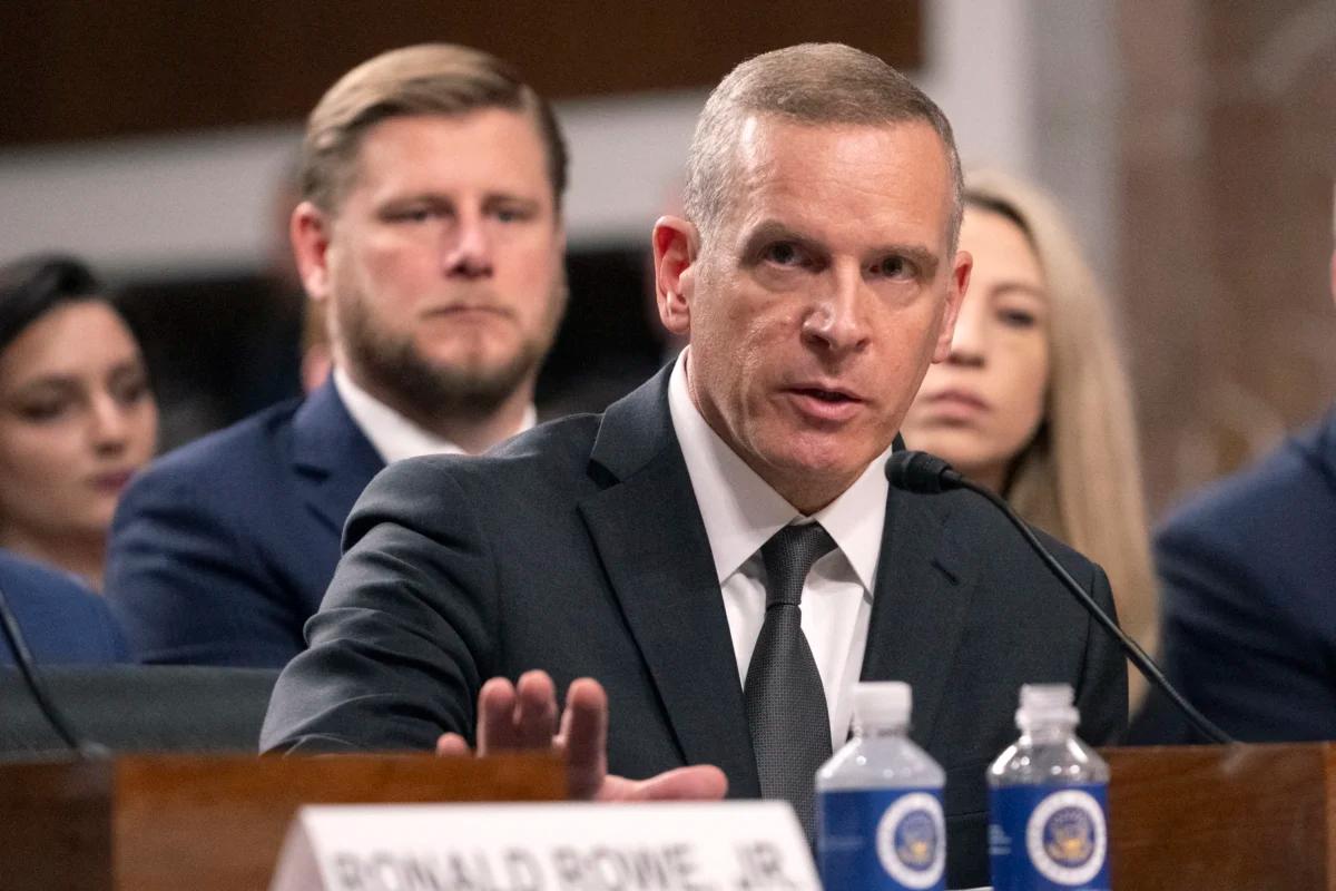 FBI Deputy Director Paul Abbate testifies during a Senate Homeland Security and Governmental Affairs and Senate Judiciary joint committee-hearing on the security failures leading to the assassination attempt on former US President Donald Trump, at the U.S. Capitol in Washington on July 30, 2024. (Roberto Schmidt/AFP via Getty Images)