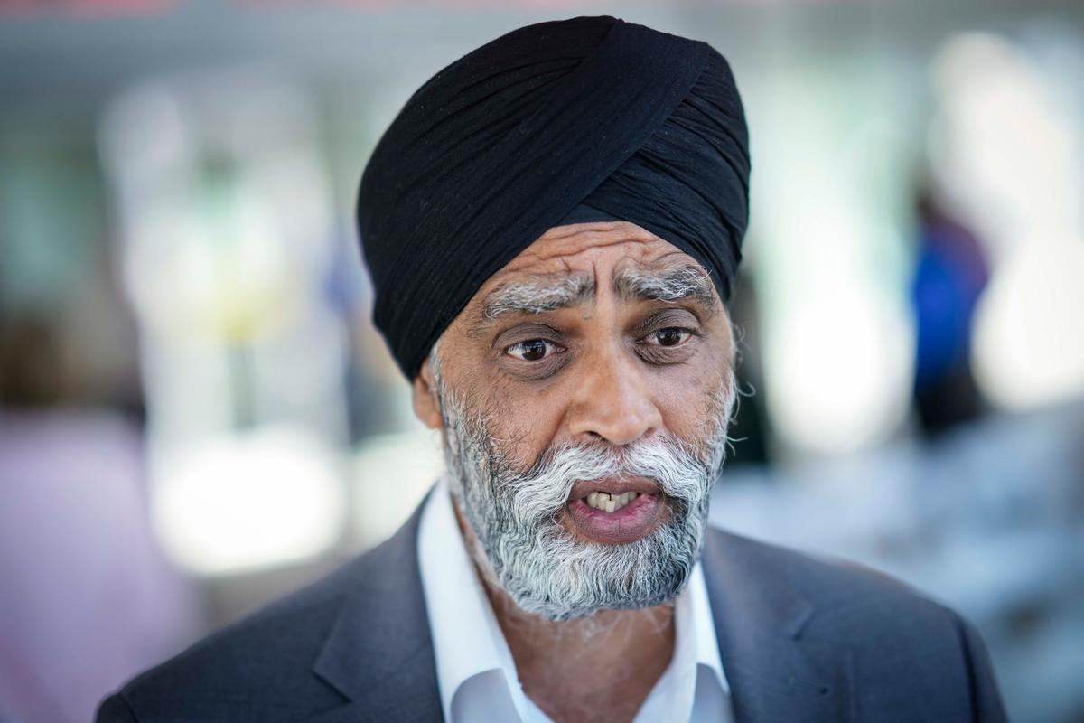 Emergency Preparedness Minister Harjit Sajjan Says He Won’t Run in Next Election