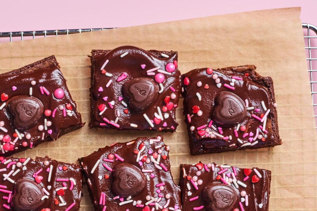 Satisfy Your Sweet Tooth This Valentine’s Day With Deliciously Dark Chocolate Brownies
