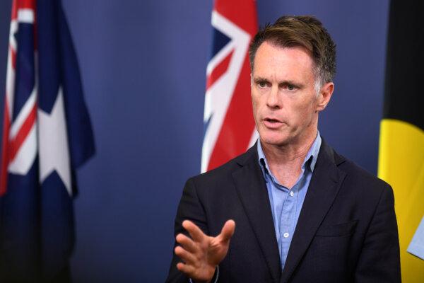 Labour Premier Crismins of New South Wales speaks to the media at a press conference held in Sydney, Australia on January 29, 2025 (AAP Image/Steven Saphore)