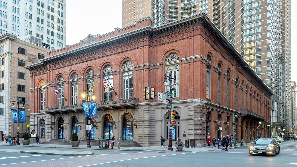 Gian Carlo Menotti's first mature opera, "Amelia Goes to the Ball," premiered in 1937 at the Philadelphia Academy of Music. (Ajay_suresh/CC BY-SA 2.0)