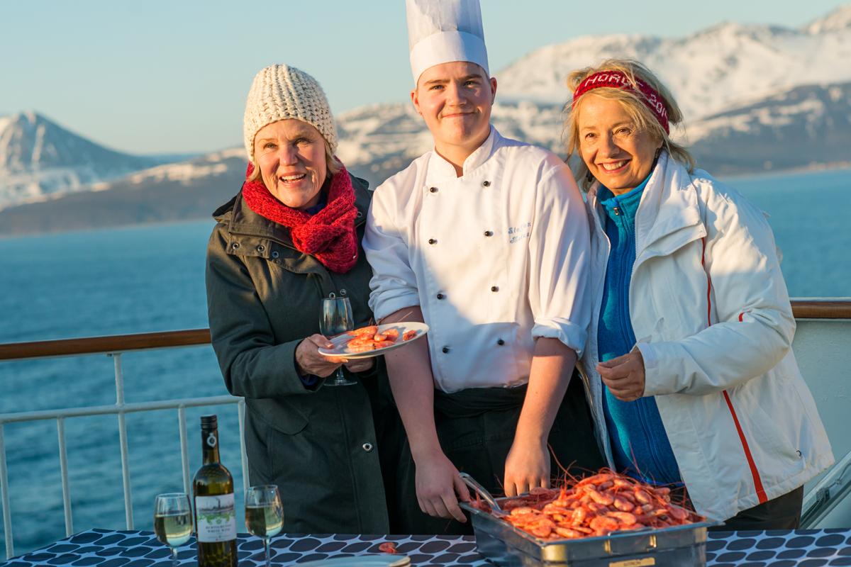 Chefs make authentic, traditional Norwegian dishes, often using fresh seafood. (Ørjan Bertelsen / Bertelsen Foto)