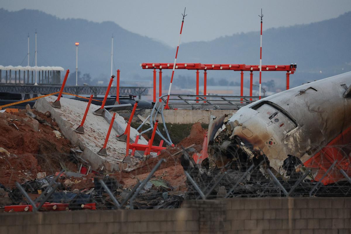Jeju Air Crash: Flight Data Recorder to Be Sent to US for Analysis, South Korean Ministry Says