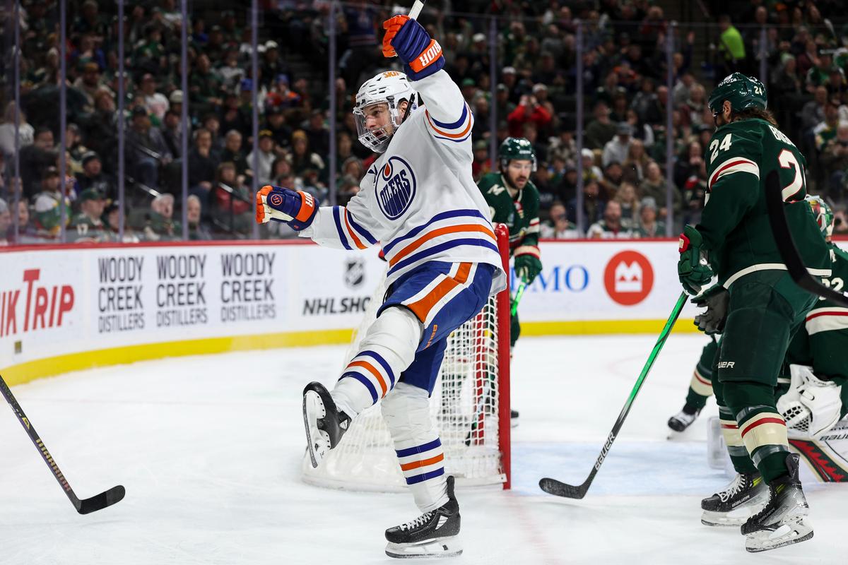 McDavid Scores Twice, Oilers Beat Wild 5–3 for Seventh Win in Eight Games