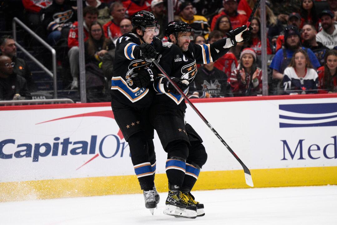 NHL-Leading Capitals Beat the Penguins 4–1 for Their 4th Win in a Row