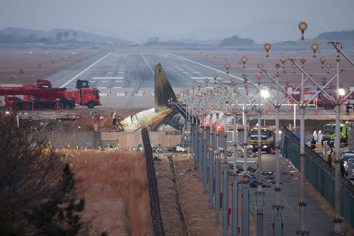 Concrete Embankment That Worsened Fatal South Korea Air Crash to Be Removed