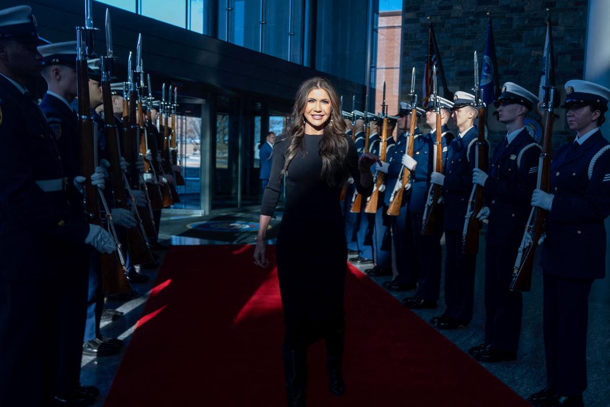 A Governor, a Justice, and a Family Bible: Landry Helps Swear In Kristi Noem