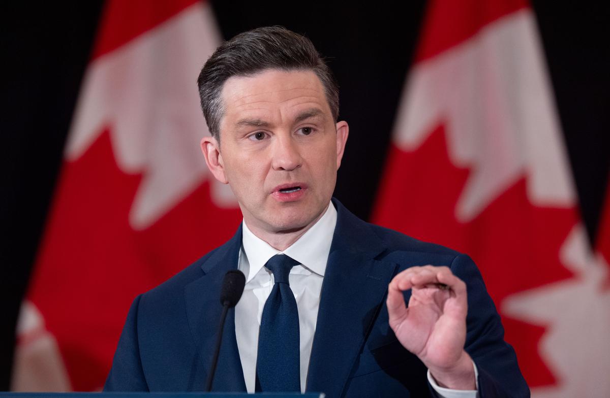Poilievre Calls on Ottawa to Send Troops to US Border as Tariffs Loom