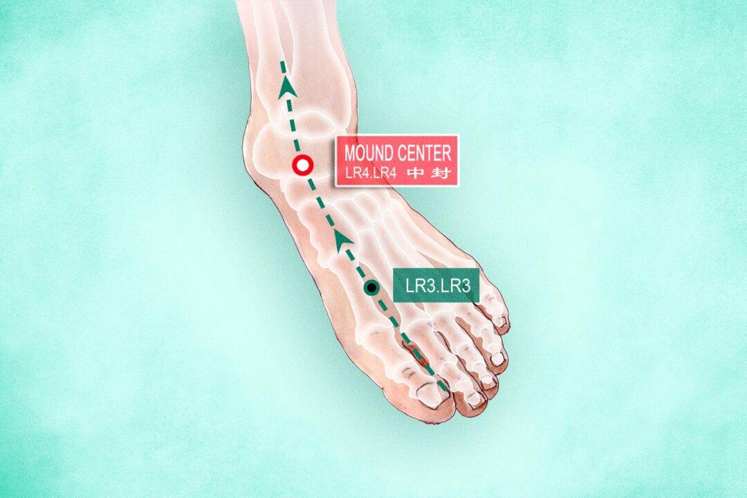 Zhong Feng (LR4): A Lesser-Known Acupoint Valuable for Older People