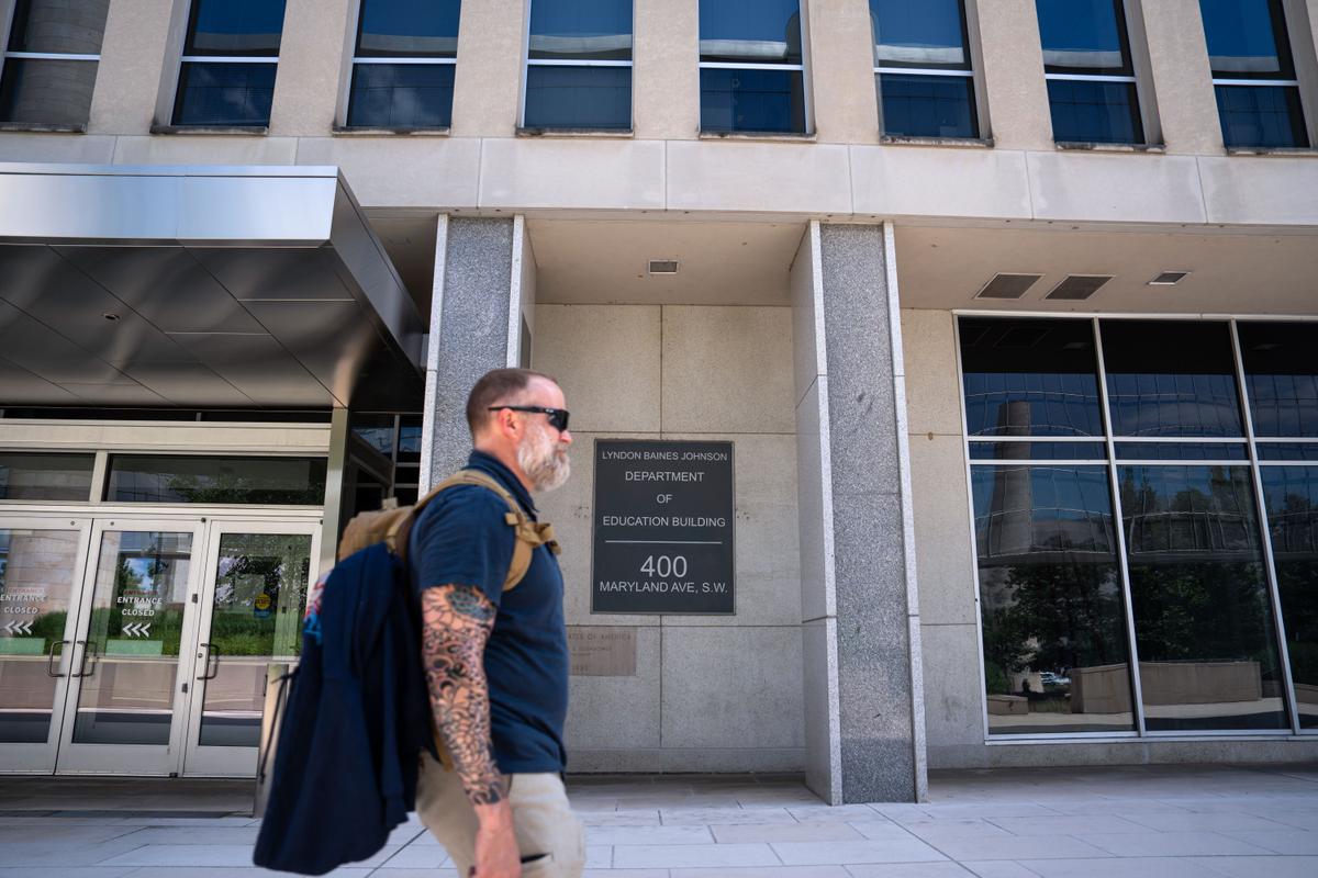 Dozens of Department of Education Workers Put on Leave Following Trump Order, Union Says