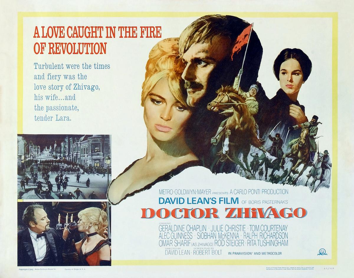 Lobby card for the 1965 film "Doctor Zhivago." (Metro-Goldwyn-Mayer)