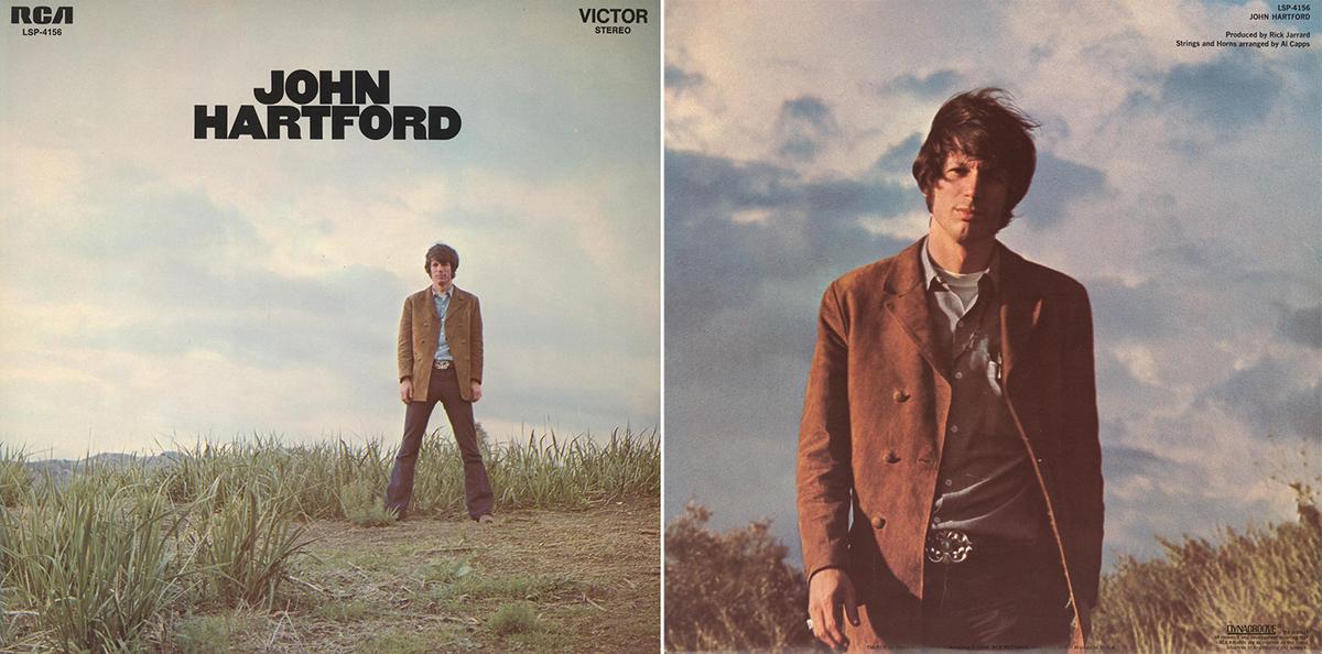 The cover and insert of John Harford's 1969 self-titled album. Internet Archive. (Public Domain)