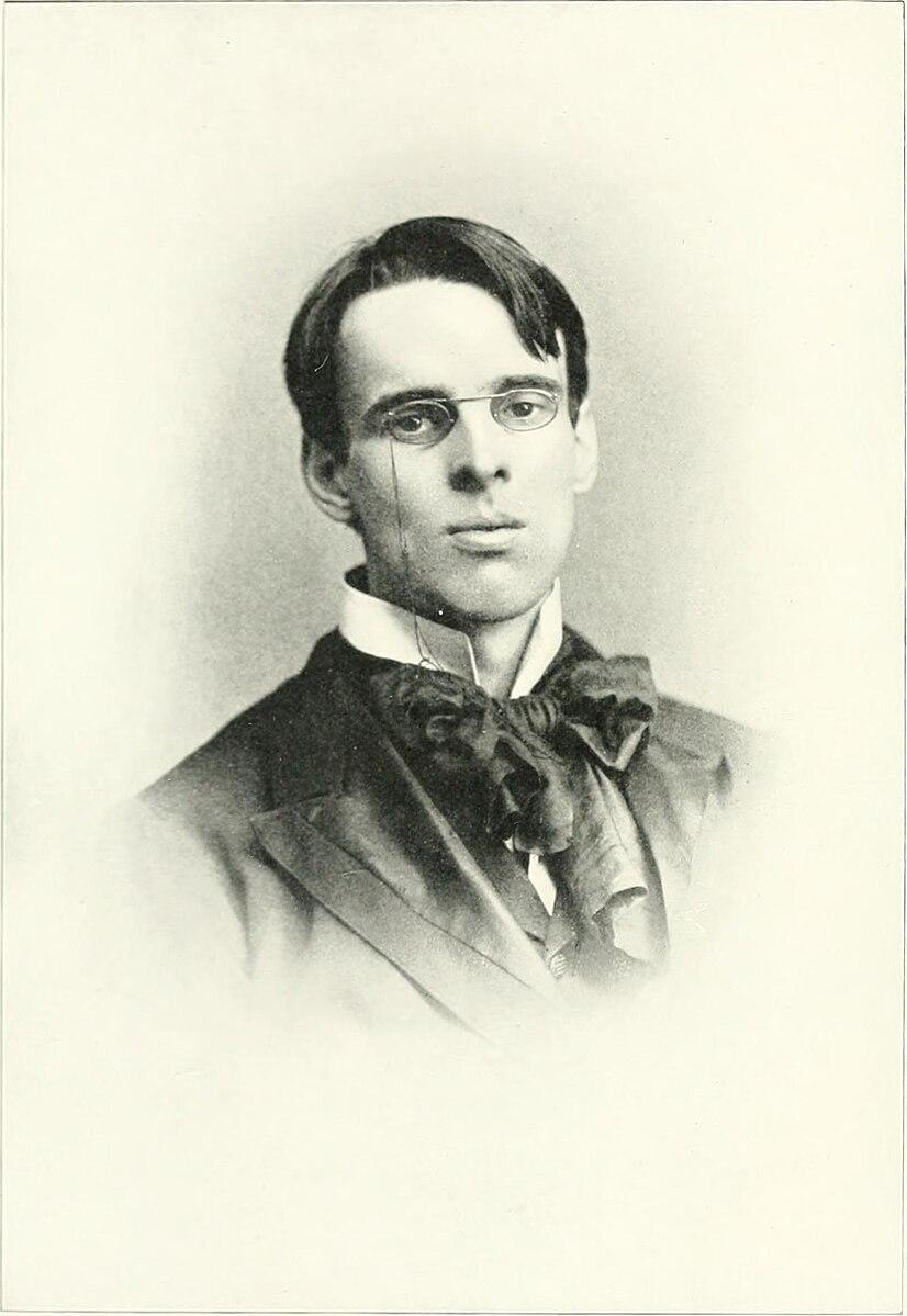 A photograph of William Butler Yeats from around the turn of the 20th century. (Public Domain)