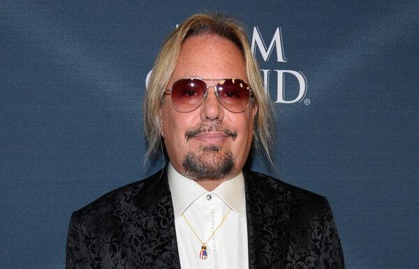 Vince Neil of Motley Crue arrives at the VIP Pre-Fight Party for 'High Stakes: Mayweather v. Berto' presented by Showtime in Las Vegas, Nev., on Sept. 12, 2015. (Bryan Steffy/Getty Images for Showtime)