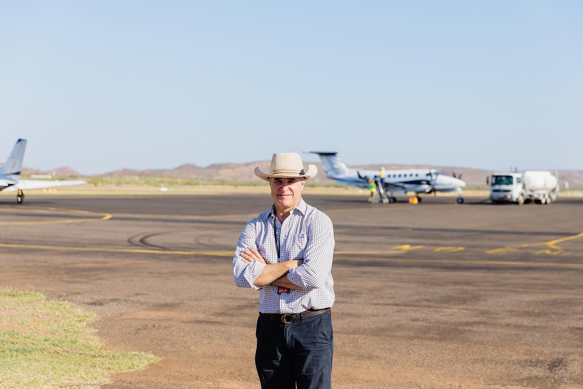 Lobby cutters at Mount Isa Airport. Photo: Courtesy Robbie Katter