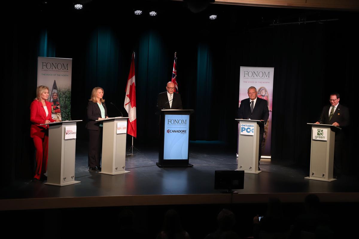 Ontario Election: Party Leaders to Face Off Live in Televised Debate in Toronto