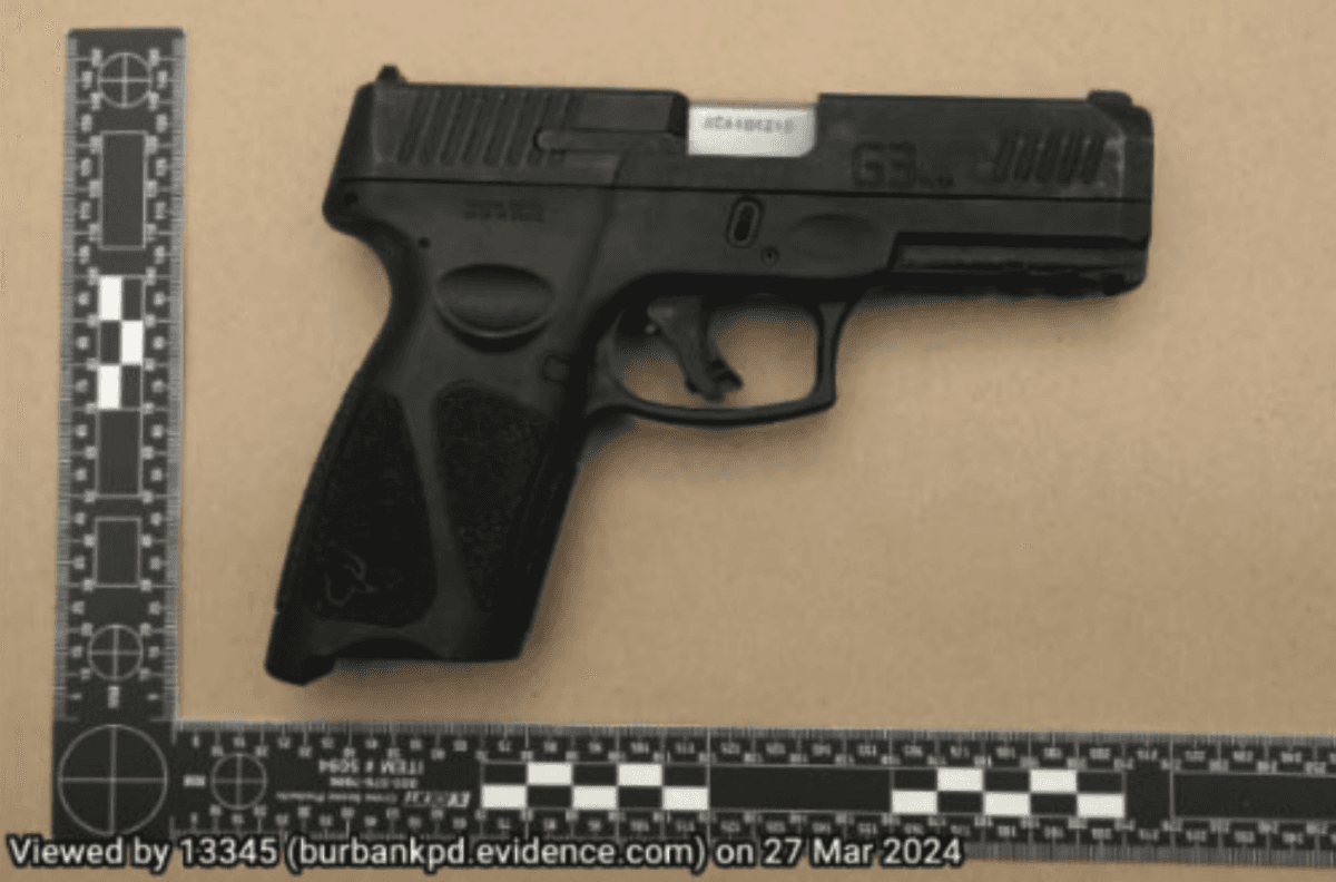 The firearm allegedly used by Antonio Lamar Bland in the crime spree. (U.S. Department of Justice)