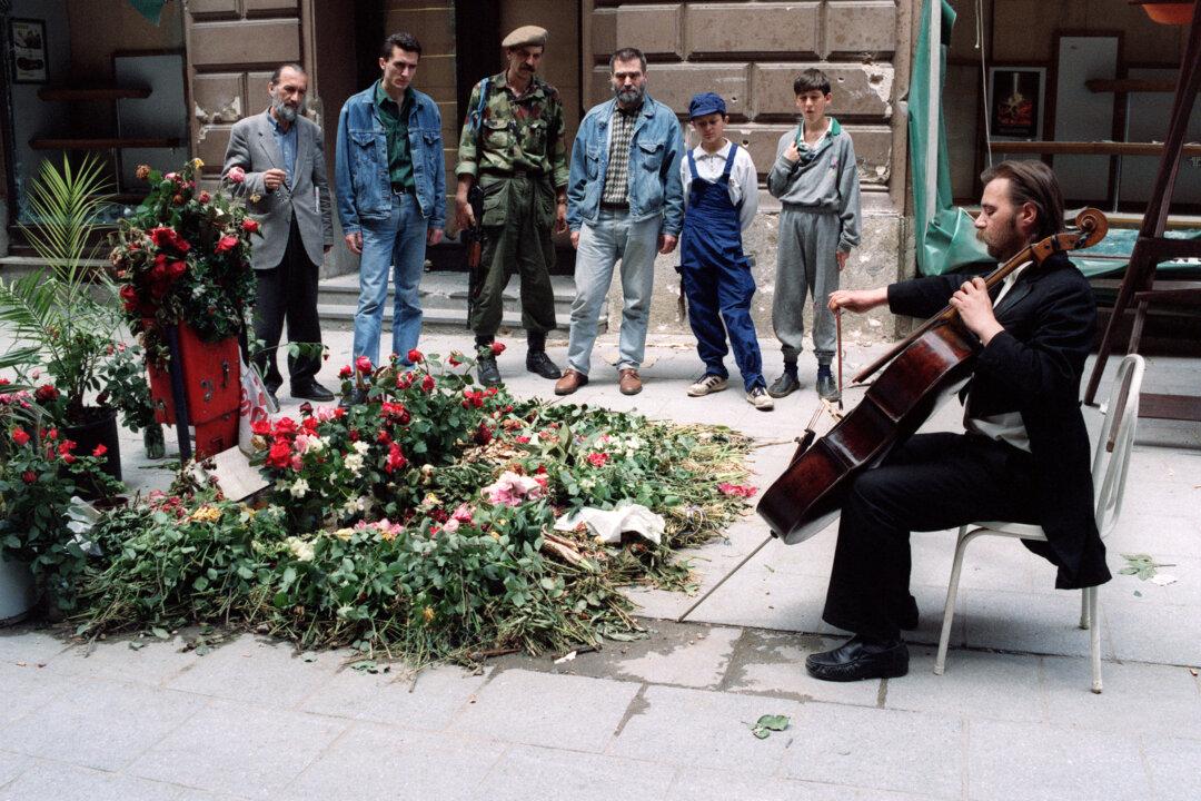 Beauty as Defiance in Time of War: The Cellist of Sarajevo