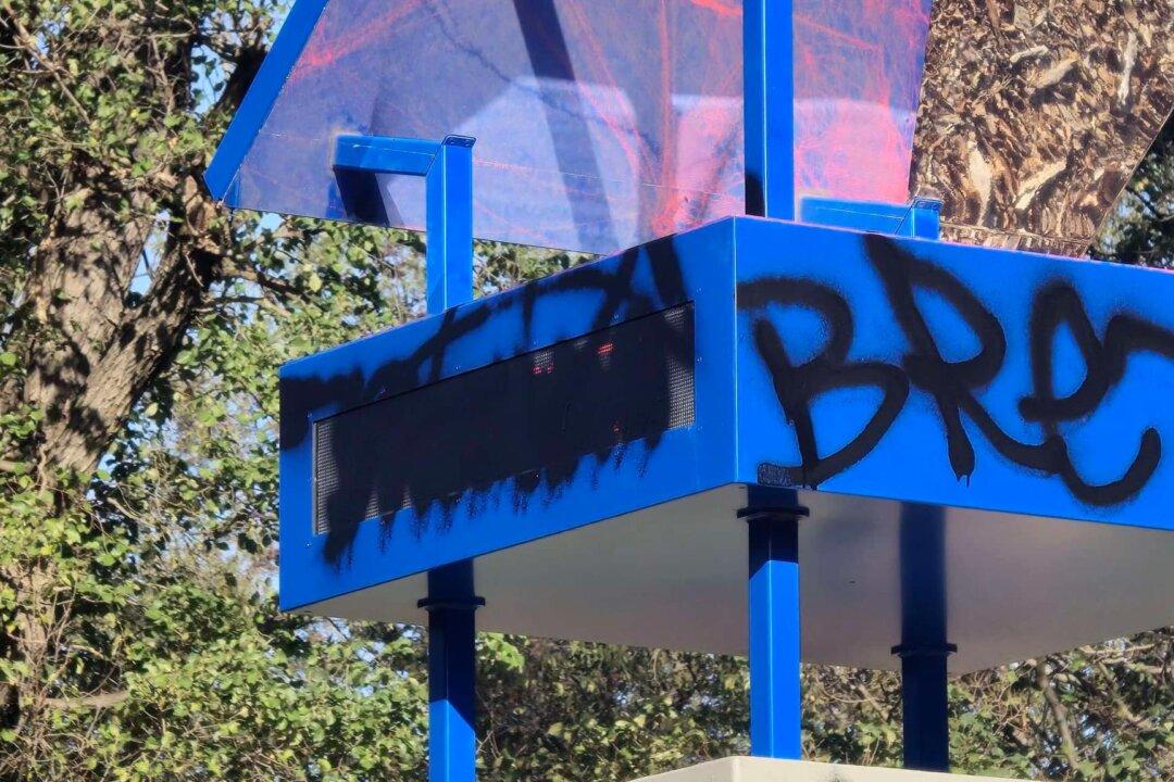 Victoria’s $18,000 Climate Change Doomsday Clock Vandalised