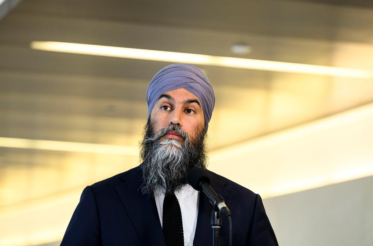 Jagmeet Singh Says He’s Still the Right Person to Lead NDP Despite Falling Support