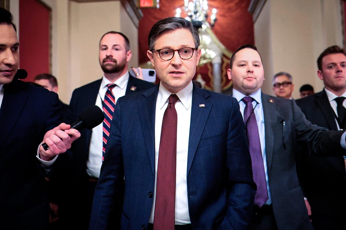 Johnson Backs Codifying DOGE Cuts