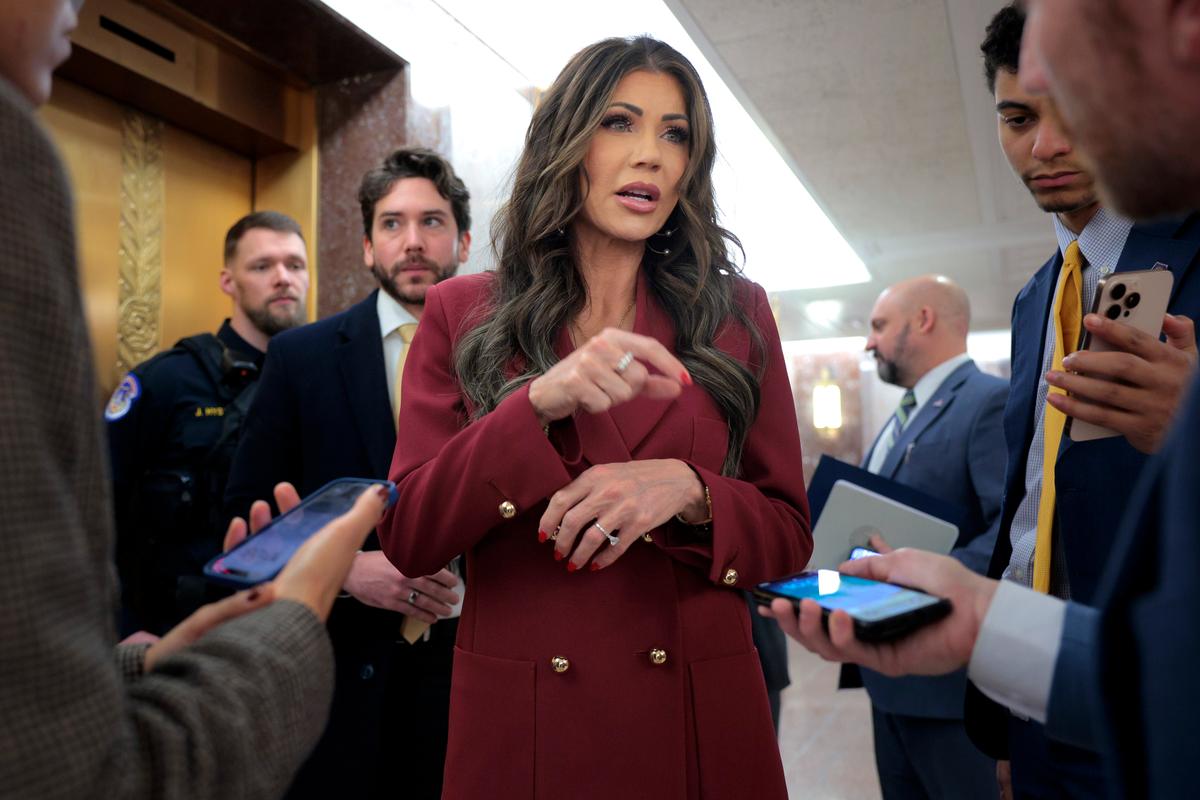 Leakers of ICE Operations Have Been Found, Will Be Fired, Noem Says