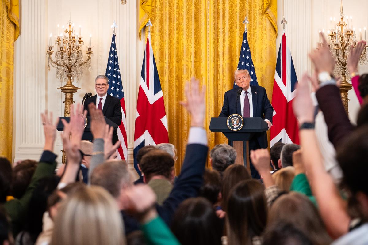 Trump Says Progress Made With UK on Ukraine, Trade Talks