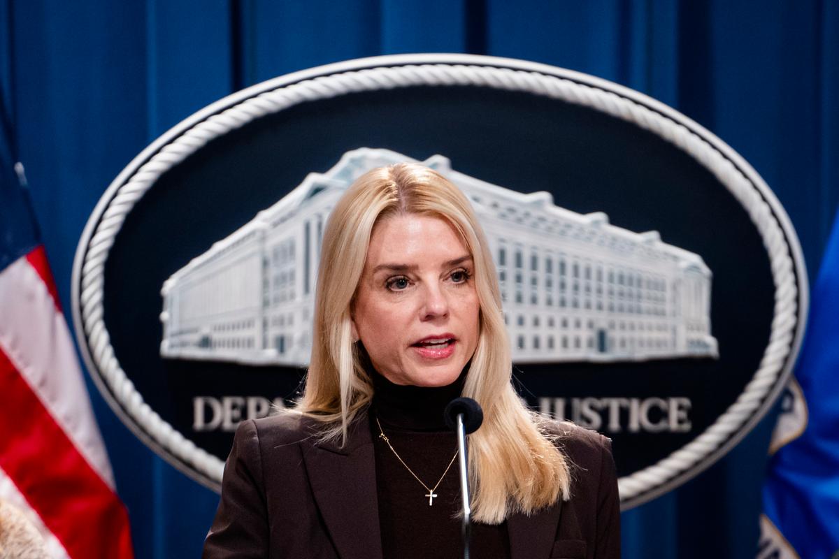 Attorney General Says FBI Delivered ‘Truckload’ of Epstein Files