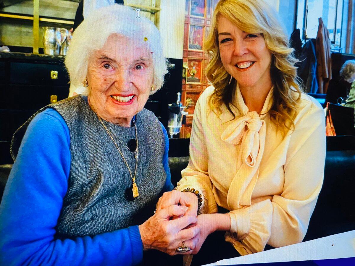 Renee Salt (L) collaborated with author Kate Thompson in writing her memoir. (Kate Thompson)