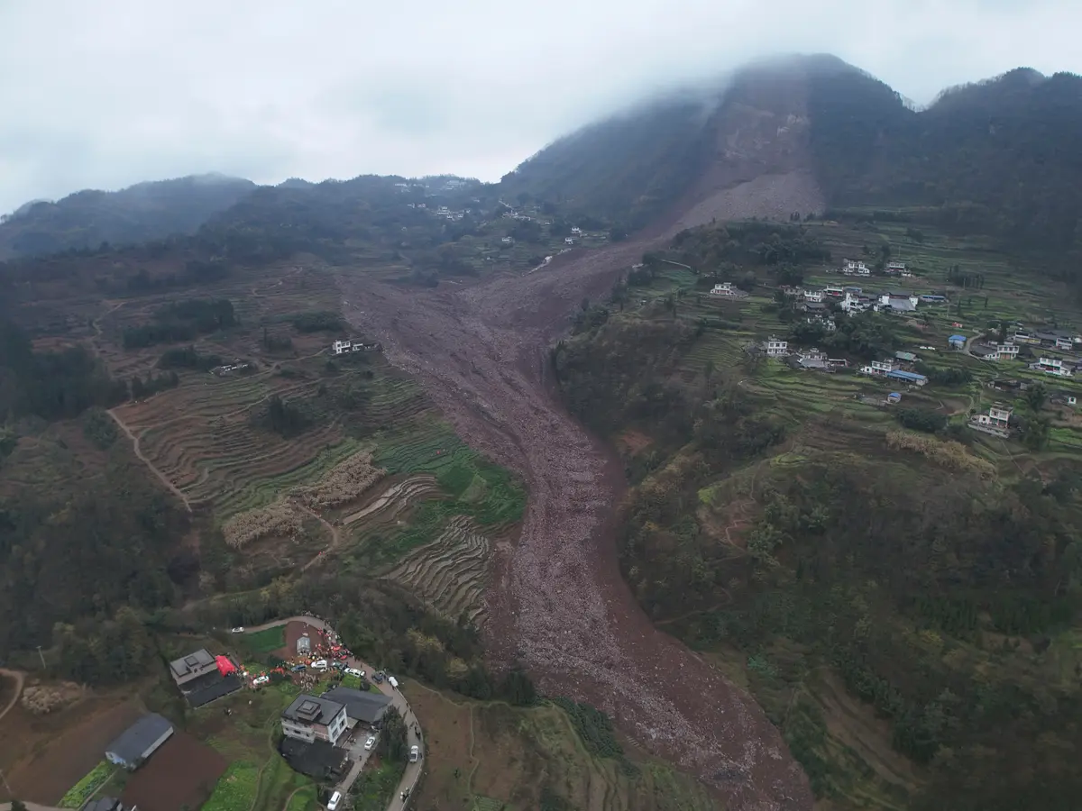 Residents Question Official Toll After Chongqing Landslide Buries More Than a Dozen Buildings