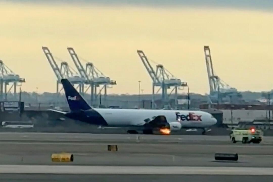 FedEx Cargo Plane Makes Emergency Landing Following Bird Strike and Engine Fire
