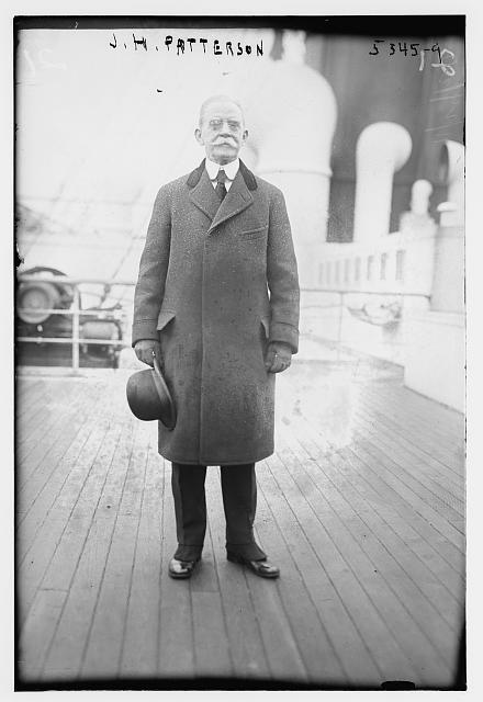 Industrialist John Henry Patterson, who founded the National Cash Register Company. Library of Congress. (Public Domain)