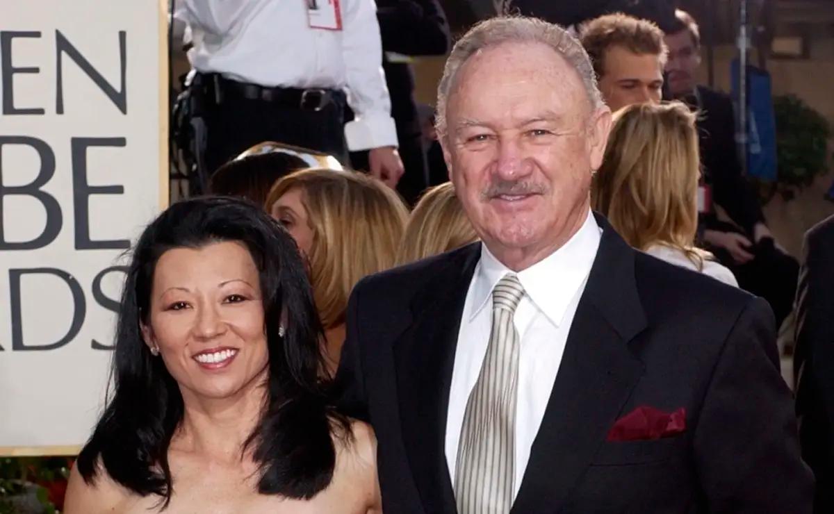 Actor Gene Hackman arrives with his wife Betsy Arakawa for the 60th Annual Golden Globe Awards in Beverly Hills, Calif., on Jan. 19, 2003. (Mark J. Terrill/AP Photo)