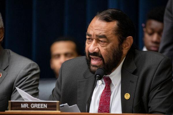 Rep. Al Green (D-TX) speaks during a House committee hearing on Capitol Hill in Washington on March 11, 2020. (Samuel Corum/Getty Images)
